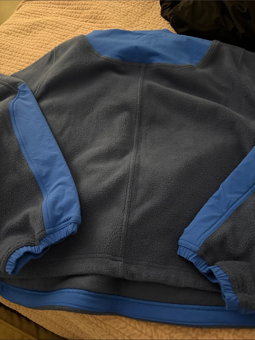 Lululemon Fleece Rip Stop Half-Zip Fleece Pullover Size 8